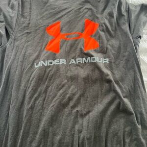 Mens med under armor grey short sleeve